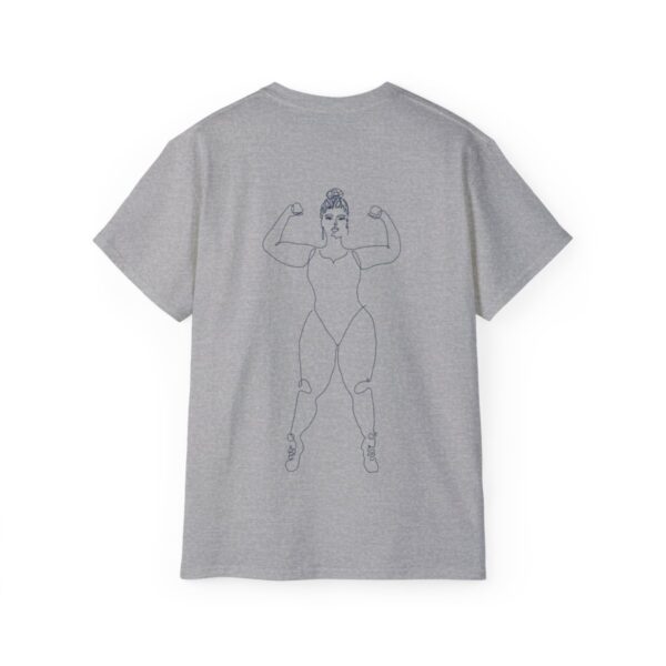 Super Women T-Shirt weiß/grau | S - 5XL – Bild 6