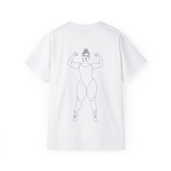 Super Women T-Shirt weiß/grau | S - 5XL – Bild 2