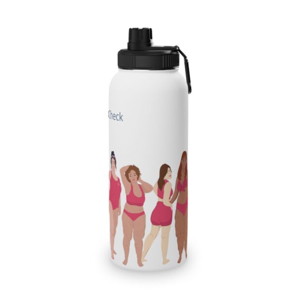 "Gemeinsam Stark" Trinkflasche – 1 L - Sportdeckel – Bild 4