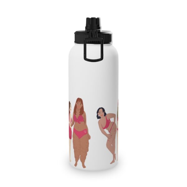 "Gemeinsam Stark" Trinkflasche – 1 L - Sportdeckel – Bild 2